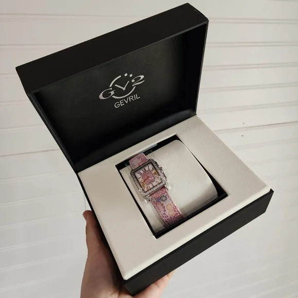 Gevril GV2 Padova Diamond - Floral Strap - Picture 2 of 5